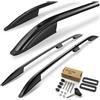 CHROMEMASTER | Barre da Tetto, Rail Tetto Compatibile con VW Caddy L1 | SWB CORTO 2003-2010; Sono Utilizzate per il Montaggio di Portapacchi, Box da Tetto o Portabiciclette | Costruzione in Alluminio