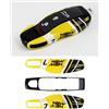 EULIMBQS Copertura FOB chiave per Porsche Macan Panamera 911, Torna a chiave della catena Copertura per Porsche Cayenne 718 Accessori Cayman Boxster (Giallo n. 7)