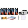 Generico Kit Tagliando per BMW Serie 1 F20/F21 116D, 118D, 120D, 4 Filtri + 5 Litri Olio 5W-30
