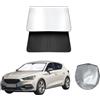 ASZSK Parabrezza Parasole Compatibile con vw golf MK7 7.5|seat Leon MK3 |cupra 5F 2013-2019, modello aggiornato con custodia, blocco UV parabrezza parasole