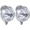 WYLWSHA Faro moto anteriore Fari Fendinebbia Cromati Per Motocicletta Per Suzuki Per Boulevard Per Intruder Per Volusia Per Marauder Per C109R Moto Fanale Faro Anteriore