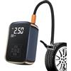Generico Gonfiatore portatile per pneumatici auto - Mini Compressore Portatile Wireless con Spegnimento Automatico e Display Digitale | Gonfiatore Portatile per Auto Moto Bicicletta - Palloni Gonfiabili Piscin
