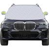 ACRUZ Paraneve Parabrezza per Audi Q5 2018-2024, Magneti Parasole Telo Parabrezza Auto, Anti-UV Contro Neve Ghiaccio Gelo Polvere.,Front Gear