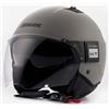 Blauer HT Blauer BET Monochrome Casco Jet (Gray Matt,S (54/56))