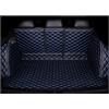 Generic Auto Tappetino Bagagliaio per Jeep Compass 2006-2024 2025 2026, PU Pelle Tappetini Bagagliaio Impermeabile, Durevole, Antiscivolo E Antiusura，Adattabile alle Auto(Black blue)