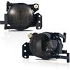 TOPTHAN Set di Fendinebbia Anteriori per BMW E90 E91 E46 E60 E61 E63 E64 E83 M-Tech X3 Serie 3 5 6 Bj.2003-2012 HB4 fendinebbia paraurti Anteriore Auto grigio