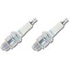 RIDE AND CUSTOM Set di 2 candele compatibili con PIAGGIO CIAO 50/PX 1980-2004