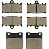 SOMMET Pastiglie freno Anteriori + Posteriore per ZXR 750 H 1989-1995 ZZR 1100 1990-2001 ZXR 400 1989-1994 Suzuki GSXR 600 1997-2003 GSXR 750 2000-2002