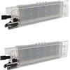 Generic Luci Targa Luce Per Fiat Per Grande Per Punto 199 2005 2006 2007 2008 2009 2010 2011 2PCS Auto Lampade A LED Numero Di Luci Della Targa