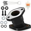 YOFMOO - Collettore di aspirazione del carburatore compatibile per Yamaha Big Bear YFM 350 YFM350 YFM350FW YFM350U YFM350FH Moto-4 YFM350ER Kodiak 400 YFM400FW YFM400