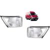 Generico COPPIA FRECCE FARO FANALE ANTERIORI SINISTRO E DESTRO BIANCHE ADATTO A DAILY IVECO 2000 504104465