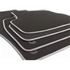 kh Teile Tappetini per Audi A4 (B8/Tutte)/A5 Sportback velluto tappetino auto - S-line Design