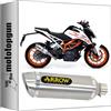 MOTOTOPGUN arrow 71860AO scarico omologato thunder alluminio compatibile con ktm duke 390 2017 2018 2019 2020 mototopgun