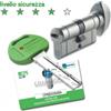Mottura Cilindro europeo di sicurezza Champions CP6 chiave/pomolo removibile 31/31 (62 mm) 5 chiavi