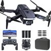 NAFYRE Drone GPS con Fotocamera 4K HD, 90 min Volo (3 Batterie), 1000m Lunga Portata, Ritorno Auto, Auto Follow, Motore Brushless, 5G FPV - Quadricottero per Principianti NAFYRE N11 PRO
