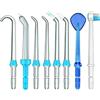 XWCHASA 8 ugelli di ricambio per Waterpik Water Flosser con diversi disegni