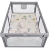 Innovaciones MS Box Recinto Innovaciones MS Parco Giochi XL + Tappeto da Gioco 180 x 120 cm Elefante