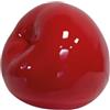 GILDE Scultura Apple in resina - lucida - mela rossa - diametro 36 cm - mela decorativa