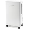 Orbegozo DH 1245 Deumidificatore 12 l/giorno, area 50 m², silenzioso, 36 dB, gas ecologico R290, timer 24 h, serbatoio 2,5 l, filtro lavabile, ruote e maniglia, drenaggio continuo, consumo 235 W