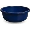 PARENCE.- Lavabo rotondo 10L grande in plastica ad alte prestazioni 36 cm | Lavabo multiuso per casa, bucato, cucina o giardino | Prodotto in Europa