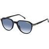 Carrera Occhiali da Sole 342/S BLACK GOLD/DARK BLUE SHADED 53/19/145 uomo