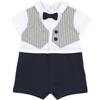 Chicco Pagliaccetto Elegante, In Cotone, Apertura Su Schiena E A Patello Pigiamino per bambino e neonato Bimbo 0-24 (Pacco da 1)