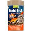 Tetra Goldfish Wave Sticks - Mangime a forma di verme per tutti i pesci rossi e altri pesci d'acqua fredda, lattina da 100 ml