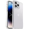 OtterBox Cover per iPhone 14 Pro Max Symmetry Clear, resistente a shock e cadute, sottile, testata 3x MIL-STD 810G, protezione antimicrobica, Trasparente