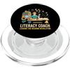 First Day Retro Structured Literacy Acad Lettura Alfabetizzazione Coach Leading Reading Revolution Phonics PopSockets PopGrip per MagSafe