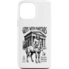 Grandio Design Archaeological Science Custodia per iPhone 13 Pro Max Archeologia Mitologia greca Centauro Coda di cavallo Archeologo