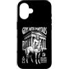 Grandio Design Archaeological Science Custodia per iPhone 16 Archeologia Mitologia greca Centauro Coda di cavallo Archeologo