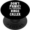 Bingo & Gaming Night T-Shirts & Gifts Chiamante del bingo PopSockets PopGrip Adesivo