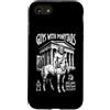 Grandio Design Archaeological Science Custodia per iPhone SE (2020) / 7/8 Archeologia Mitologia greca Centauro Coda di cavallo Archeologo