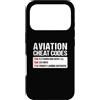 National Aviation Day Apparel Custodia per iPhone 17 Pro Codici cheat per l'aviazione