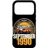 Jahrgang 1990 36. Geburtstag Awesome Custodia per iPhone 17 Pro Grande da settembre 1990 36° compleanno frase 36 anni