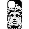 Urban Empyre Custodia per iPhone 13 Pro Max Statua piangente Blackwork Mitologia greca