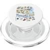 Happy Destiny Massachusetts, MA, Stati Uniti, Mappe Icone, Boston PopSockets PopGrip per MagSafe
