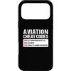 National Aviation Day Apparel Custodia per iPhone 17 Pro Max Codici cheat per l'aviazione