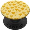 Yellow Aesthetics Gifts Giallo Carino Cuori Modello Amore San Valentino PopSockets PopGrip Adesivo