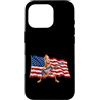 250 Years USA Tung Sahur Tees and Gifts Custodia per iPhone 16 Pro Brainrot 4th July US Flag America Tung Sahur Electric Guitar