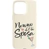 ENGAGEMENT WEDDING HONEYMOON MARRIED HEA Custodia per iPhone 15 Pro Max Matrimonio Italia Nonno della Sposa