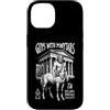 Grandio Design Archaeological Science Custodia per iPhone 14 Archeologia Mitologia greca Centauro Coda di cavallo Archeologo