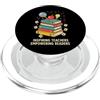 First Day Retro Structured Literacy Acad Insegnante Inspiring Insegnanti Potenziare Lettori Donna Fonica PopSockets PopGrip per MagSafe