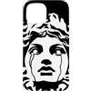 Urban Empyre Custodia per iPhone 15 Statua piangente Blackwork Mitologia greca