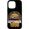 Jahrgang 1990 36. Geburtstag Awesome Custodia per iPhone 14 Pro Max Grande da settembre 1990 36° compleanno frase 36 anni