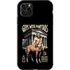 Grandio Design Archaeological Science Custodia per iPhone 11 Pro Max Archeologia Mitologia greca Centauro Coda di cavallo Archeologo