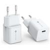 NOVOO 100W Caricabatterie USB C Rapido 3 Porte Presa USB C