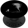 Storm Chasing Tornado Weather Meteorolog Tornado Runner Tempesta Inseguimento Meteo Fenomeni Meteorologia PopSockets PopGrip Adesivo