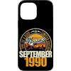 Jahrgang 1990 36. Geburtstag Awesome Custodia per iPhone 13 Pro Max Grande da settembre 1990 36° compleanno frase 36 anni