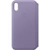 Apple Custodia folio in pelle (per iPhone XS Max) - Lilla